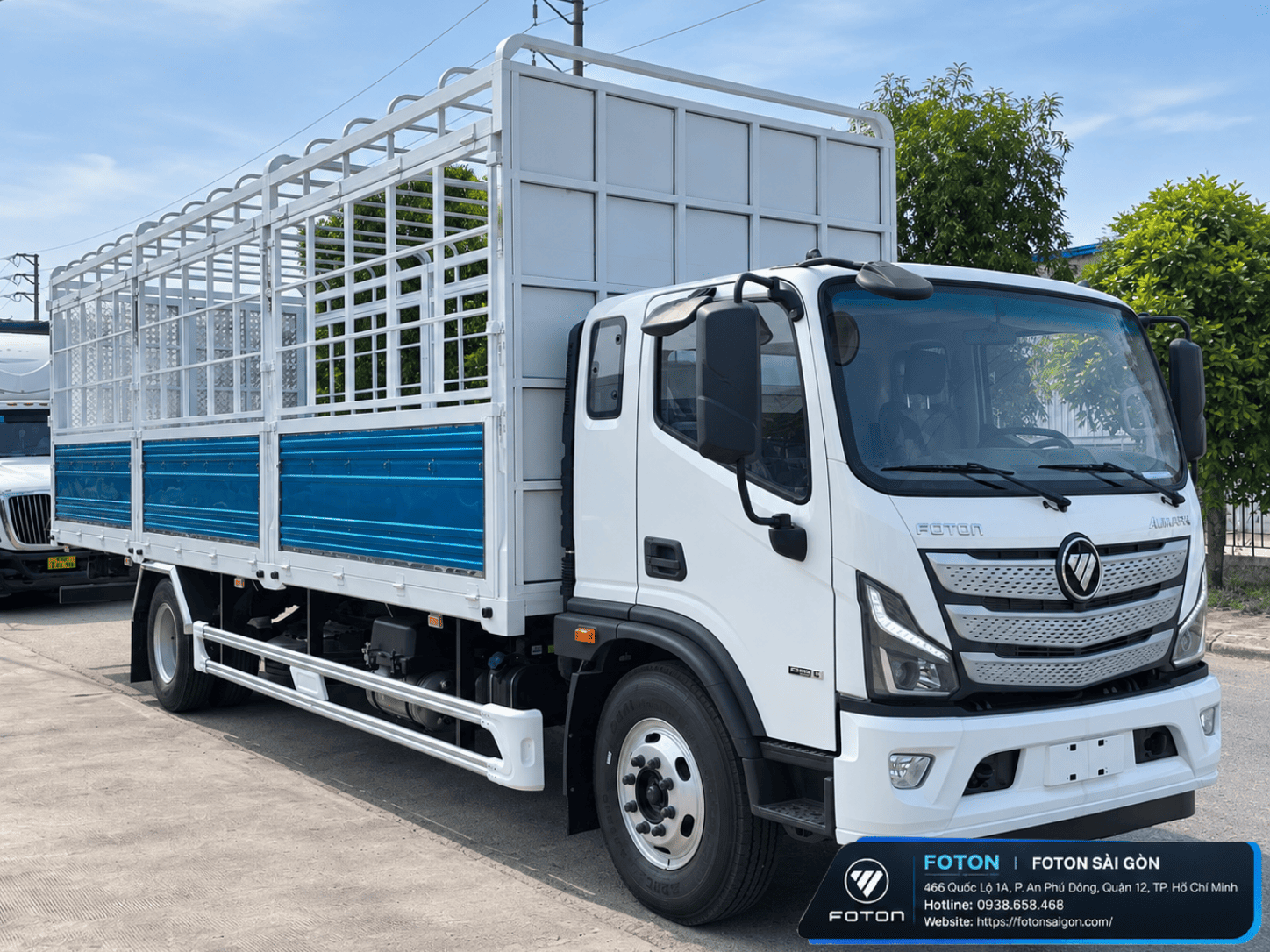 Xe tải Foton Aumark S150 8.5 Tấn - Thùng Mui Bạt